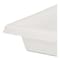 Rubbermaid Commercial Food/Tote Boxes, 2gal, 18w x 12d x 3 1/2h, White FG350700WHT - alternate 2